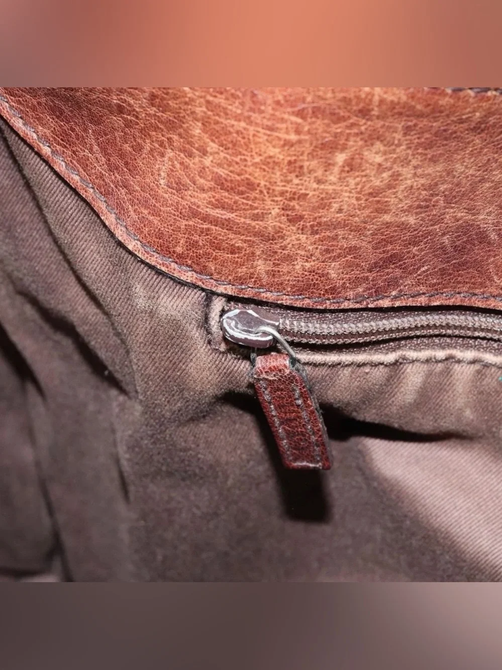 Gucci Horse-bit Brown Monogram Canvas Shoulder Bag w/ Brown Leather Trim - Picture 15 of 16